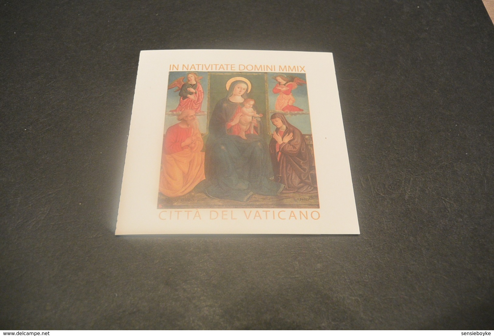 M6844 -Booklet MNh Vatican City 2009 -  In Nativitate Domini MMIX - Christmas Angel - Cuadernillos