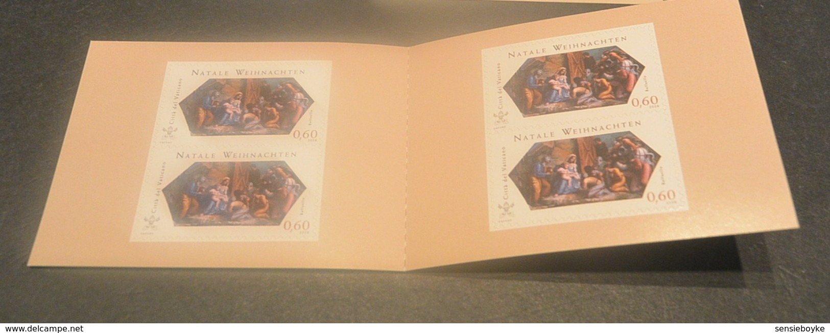 K23103 -Booklet MNh Deutschland  Vatican City 2008 - Natale Weihnachten - Christmas - Cuadernillos