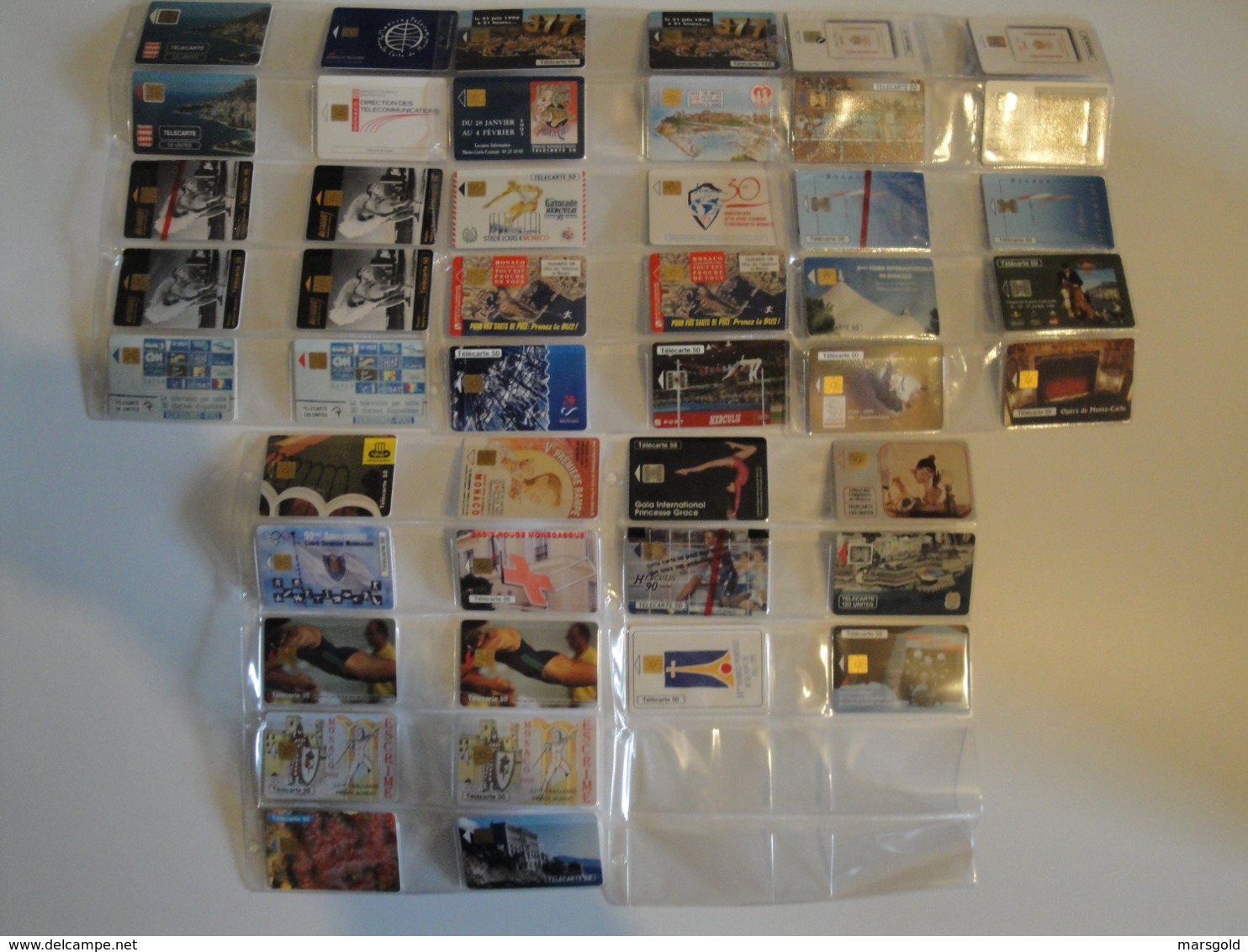 46 Phonecards From Monaco - All Different - Monace