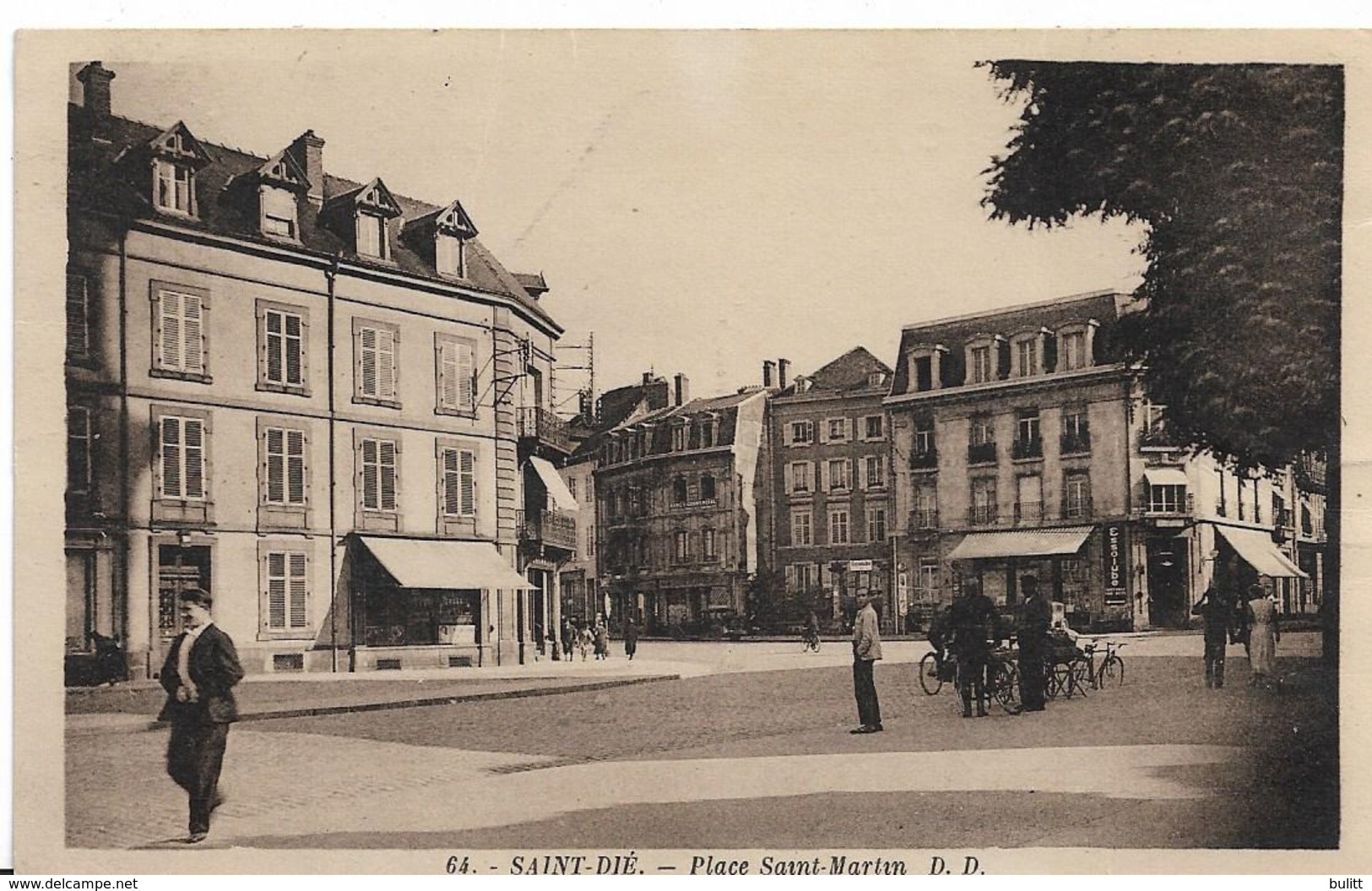 SAINT DIE - Place Saint Martin - Saint Die