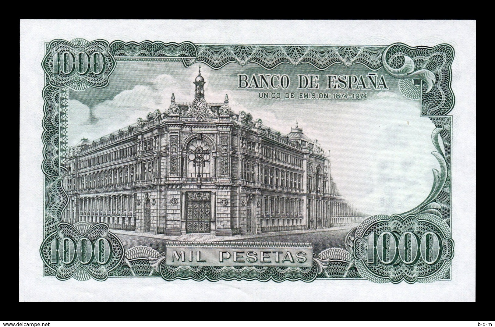 España 1.000 Pesetas J. Echegaray 1971 Pick 154r Replacement Serie 9c SC UNC - 1000 Pesetas