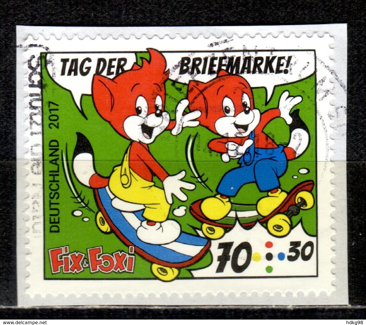 D+ Deutschland 2017 Mi 3331 Tag Der Briefmarke - Usados
