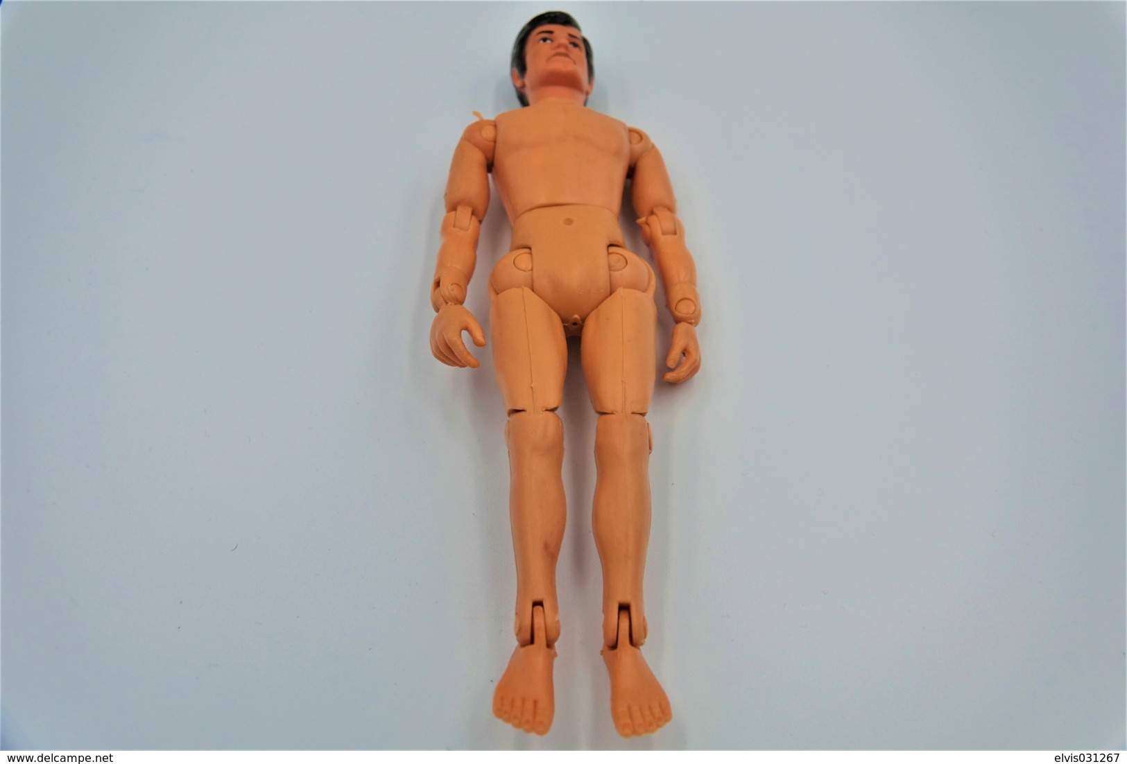 Vintage ACTION MAN TONG IND CO : SOLDIER WITH CLOTHES  - Made In HongKong Patent USA & UK - GI JOE - Action Man