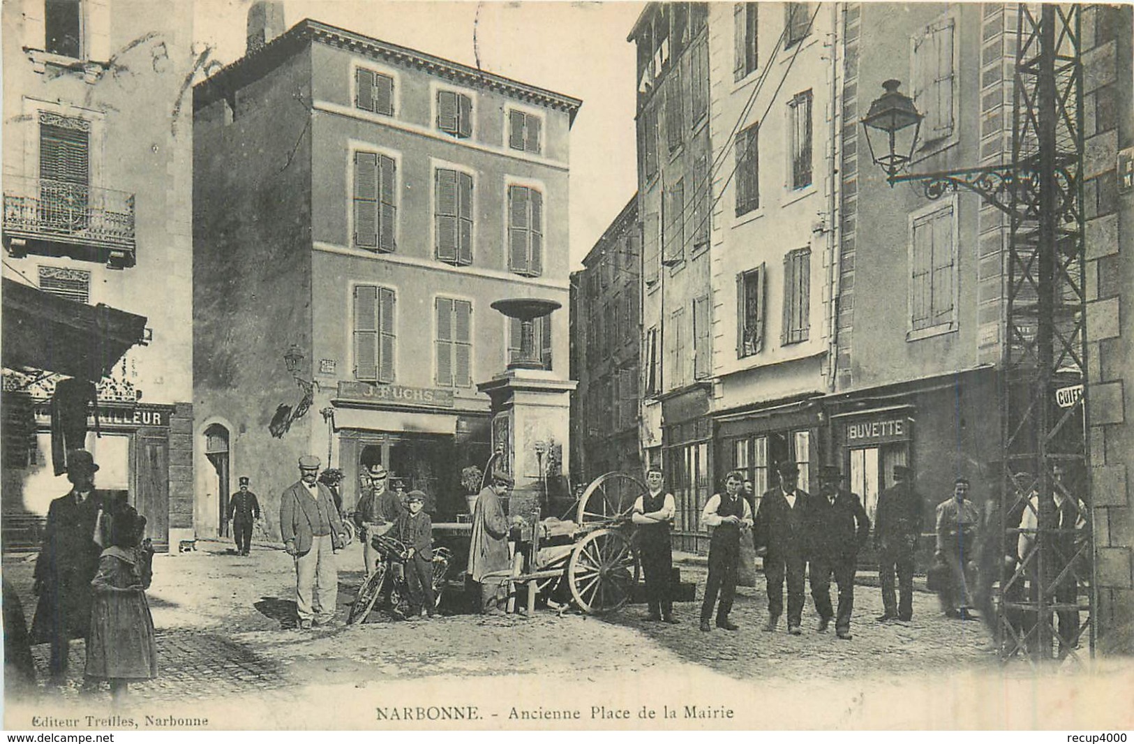 11 NARBONNE  Ancienne Place De La Mairie   2scans - Narbonne