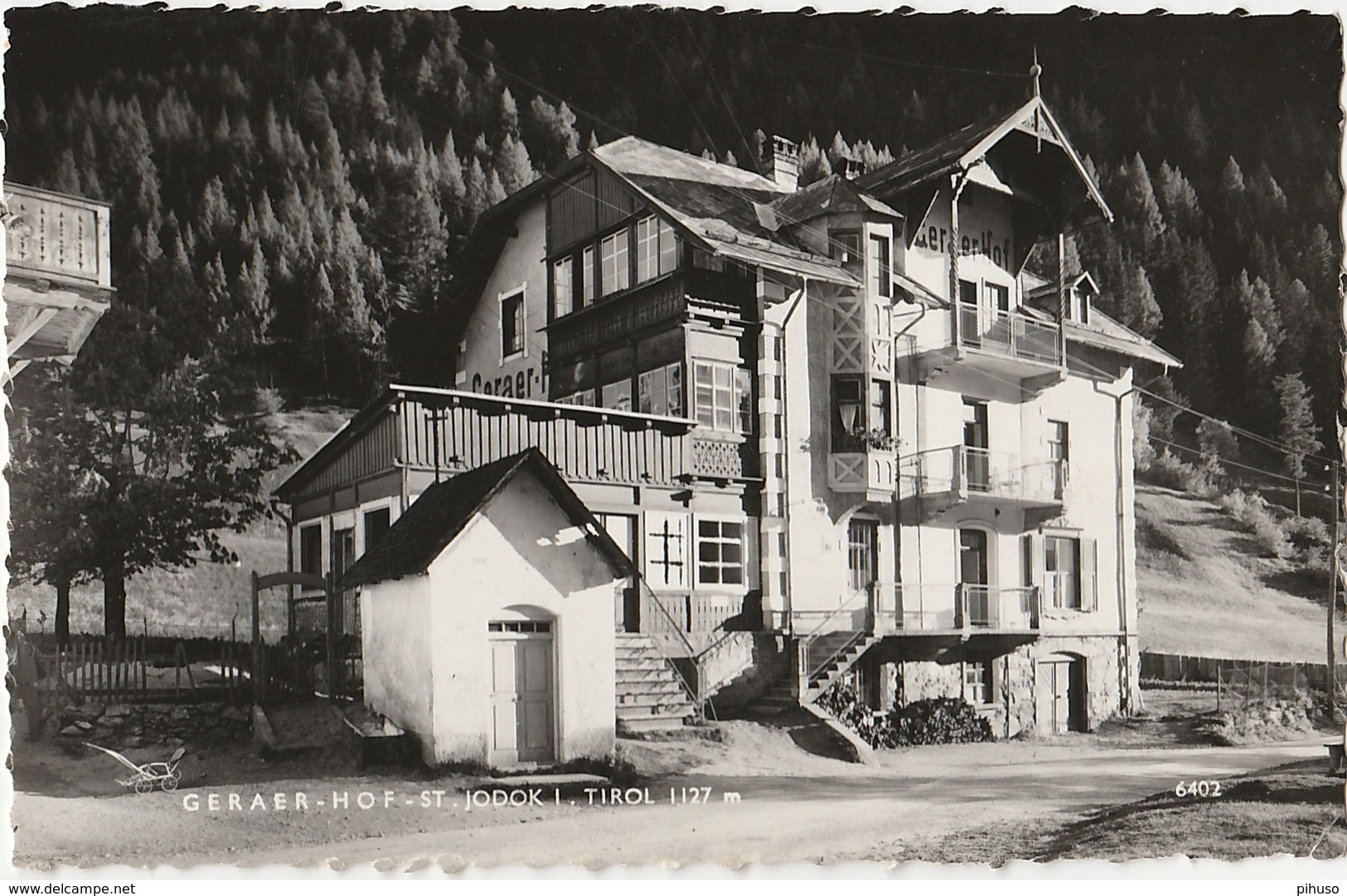 A-4084   SANKT JODOK Am BRENNER : Geraer-Hof - Innsbruck