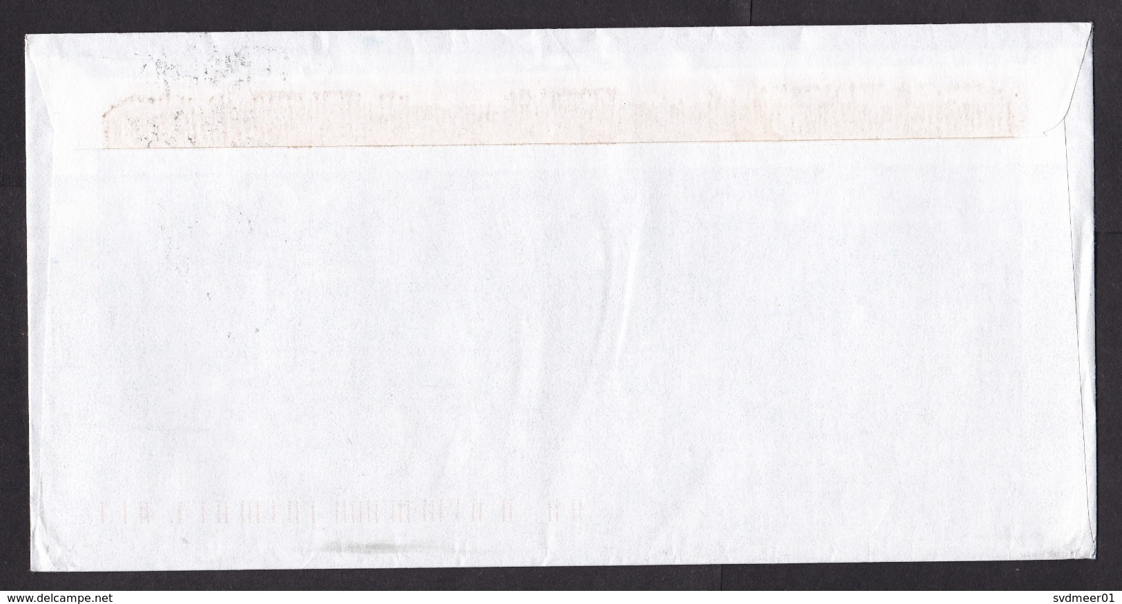 New Zealand: Airmail Cover To USA, 2005, 1 Stamp, Odd-shaped, Coffee Cup, Rare Real Use (minor Discolouring At Back) - Cartas & Documentos