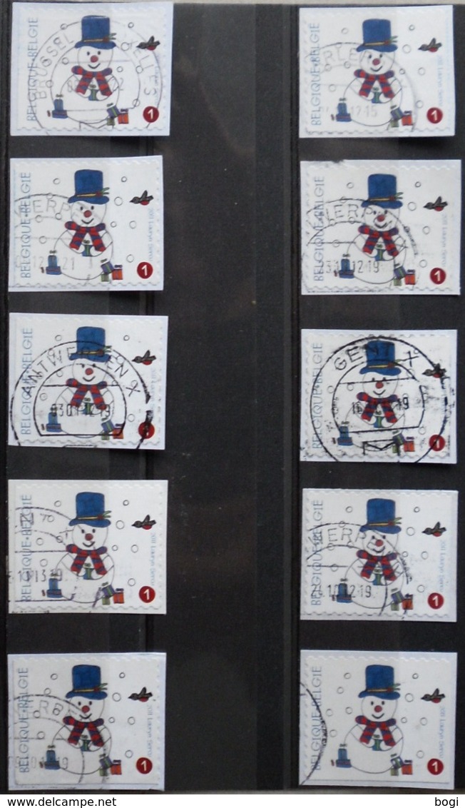 België 2011 Kerstmis - Noël - Used Stamps