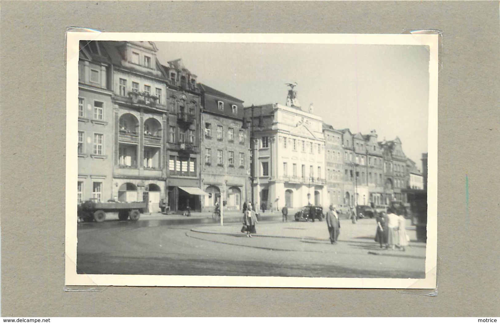 POLOGNE - Poznan, Maisons Des Métiers (photo Années 40/50, Format 10,3cm X7,2cm) - Lieux