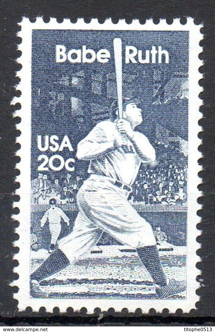USA. N°1485 De 1983. Babe Ruth. - Baseball