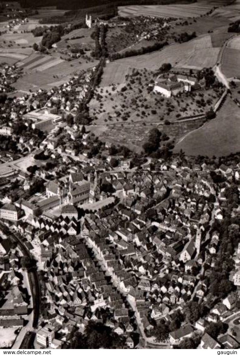 CPSM - ELLWANGEN / JAGST - Vue Aérienne De La Ville - Lot De 2 Cartes ... - Ellwangen