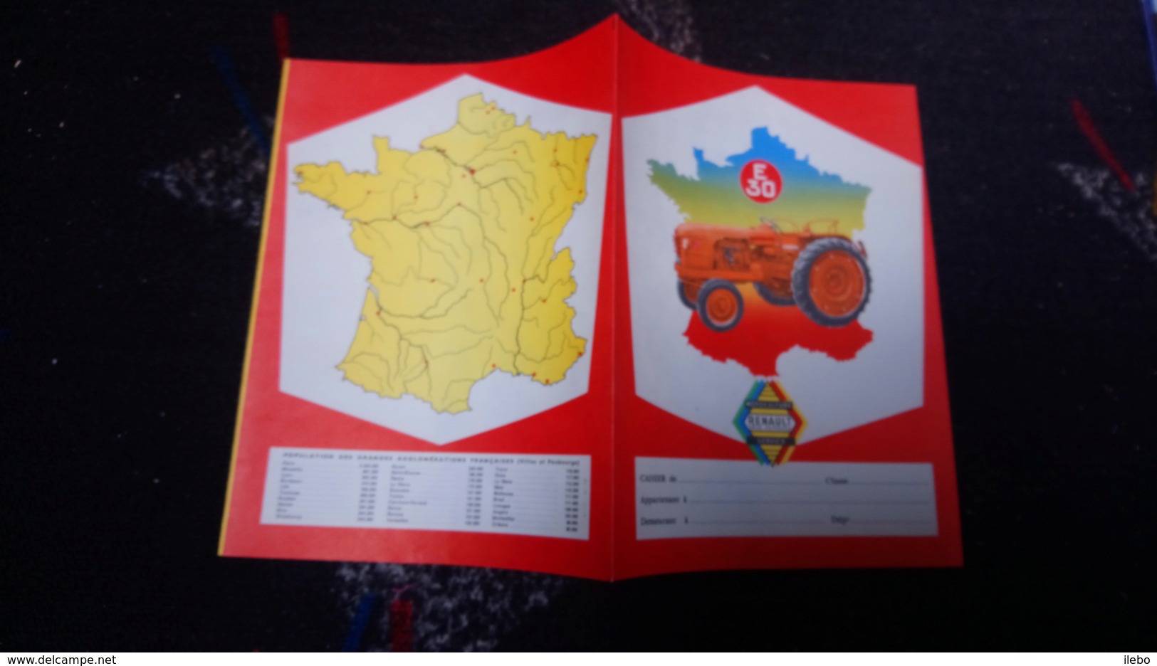 Protège Cahier Motoculture Renault Tracteur E30  TBE - Transports