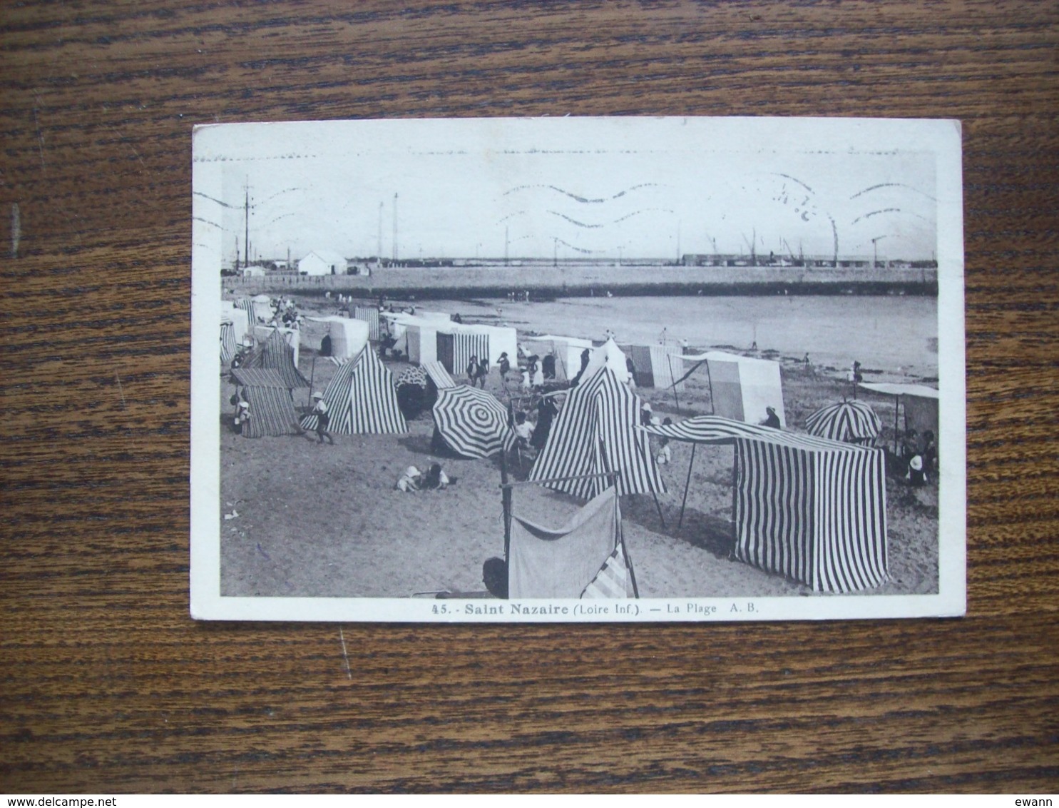 Carte Postale Ancienne De Saint-Nazaire - La Plage - Saint Nazaire