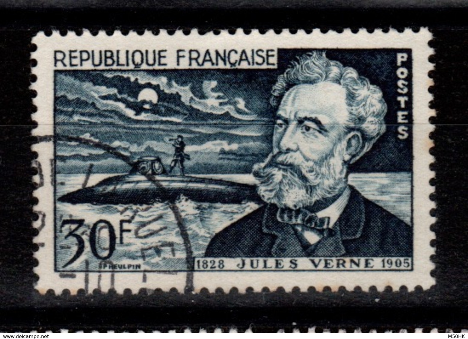YV 1026 Oblitere Jules Verne Cote 6 Euros - Oblitérés