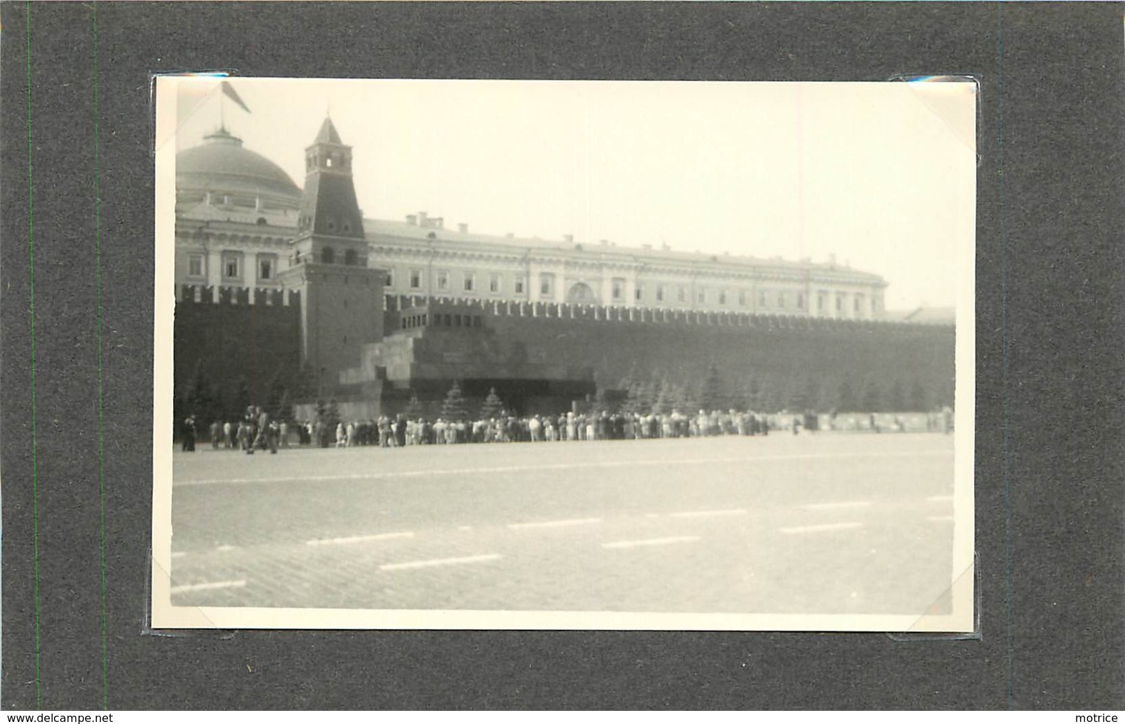 RUSSIE - Moscou, Le Mausolé (photo Années 40/50, Format 10,2cm X 6,9cm) - Lieux