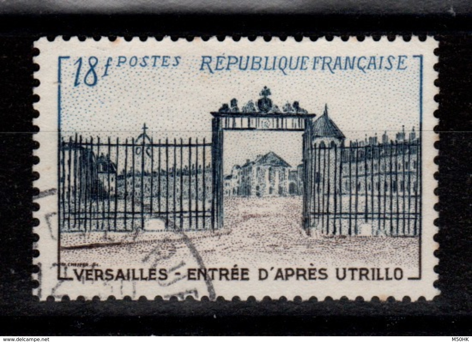 YV 988 Oblitere Versailles Cote 7,50 Euros - Usati
