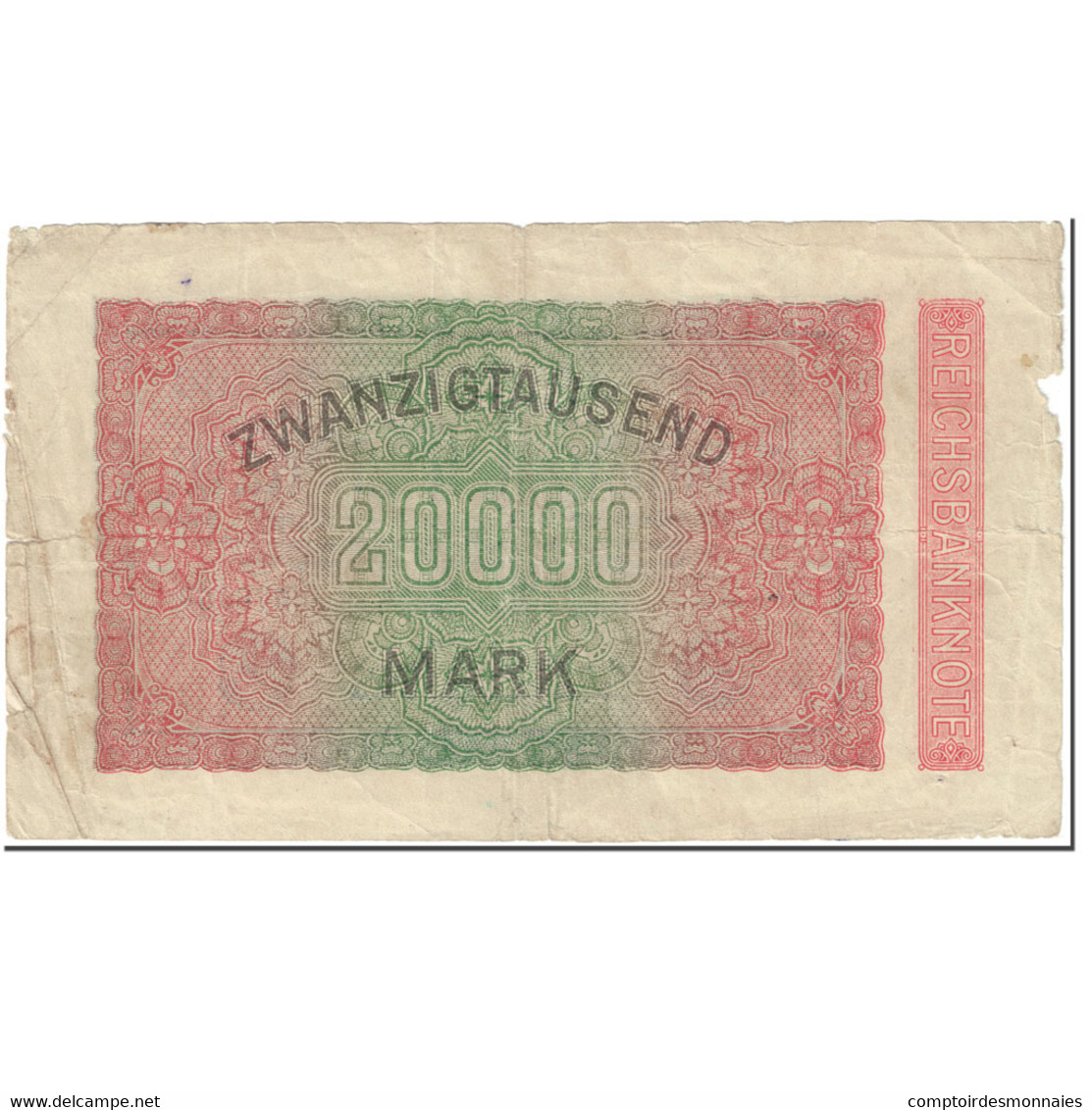 Billet, Allemagne, 20,000 Mark, 1923, 1923-02-20, KM:85a, AB - 20.000 Mark