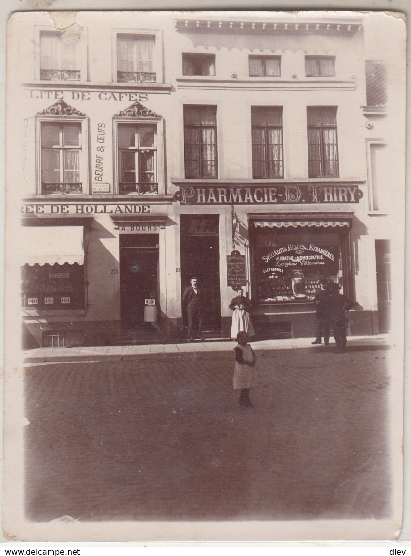 Commerces - Pharmacie D. Thiry -  Animé - à Situer - Photo 9 X 12 Cm - Lugares