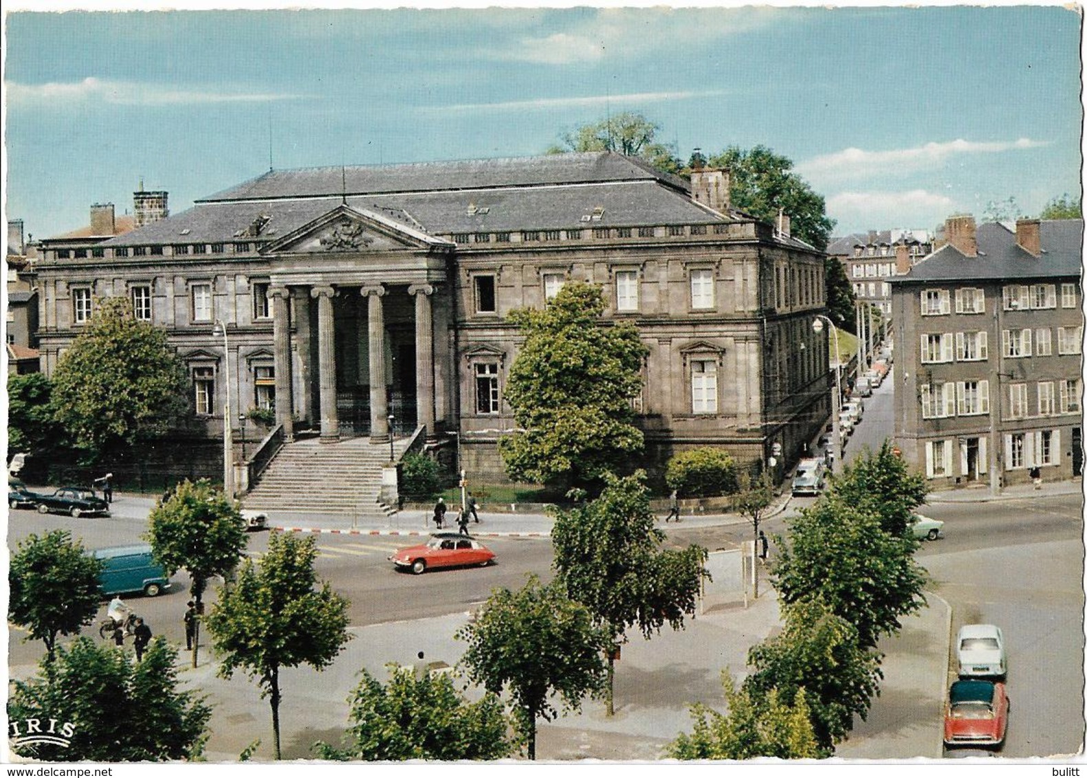 LIMOGES - Place D'Aine - Voiture : Citroen DS - Peugeot 404 - Panhard - - Limoges