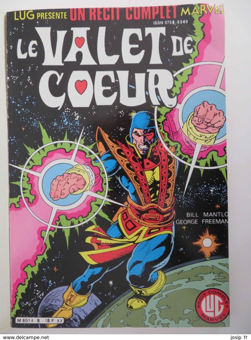 RELIURE 2 N° MARVEL- RÉCITS COMPLETS N°4- LE VALET DE COEUR (MANTLO- FREEMAN)- HERCULE (LOYTON) 1984 - Autre Magazines