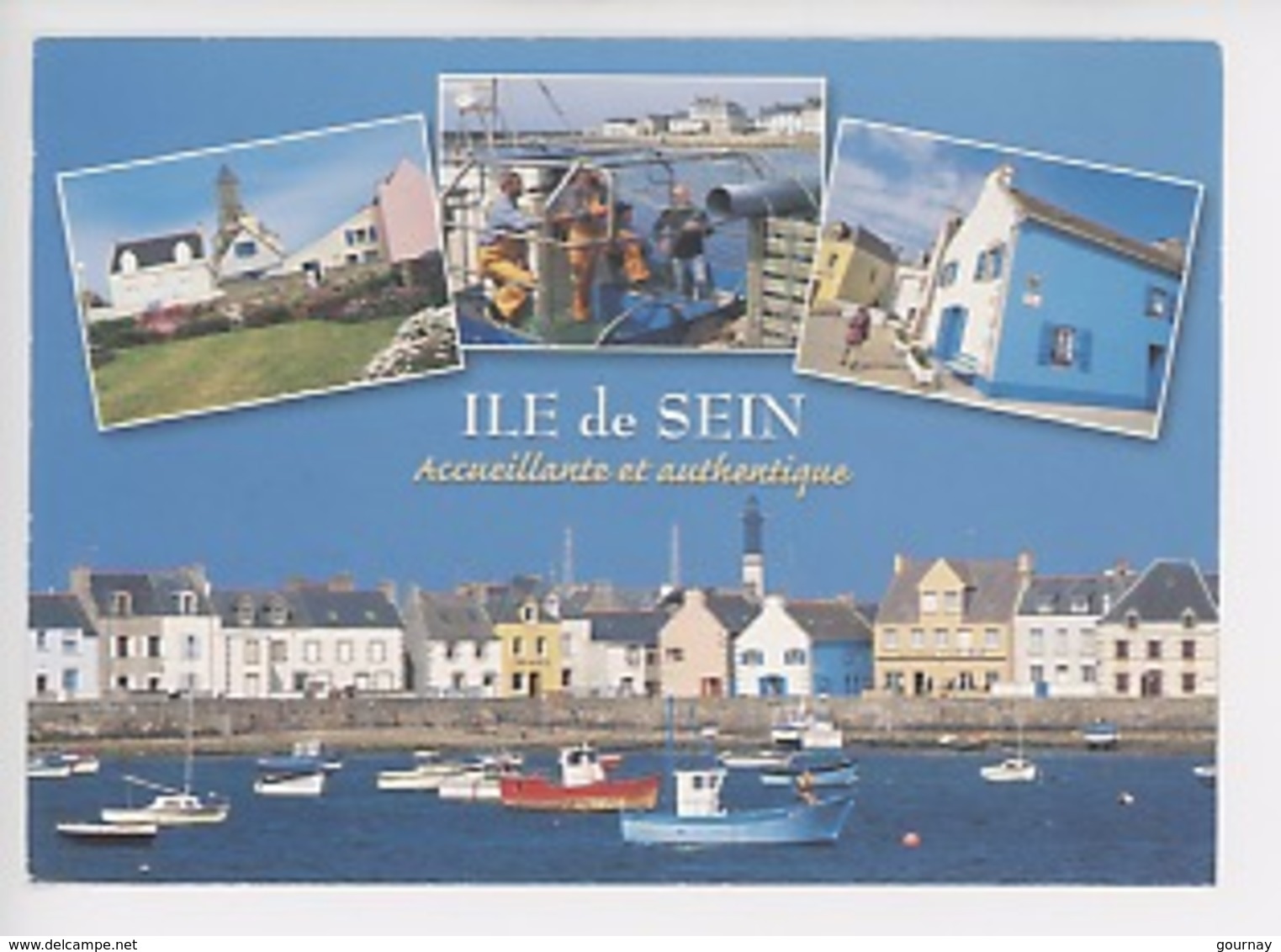 L'Ile De Sein : Accueillante Et Authentique (multivues Cocher église Quai Des Français Libres) - Ile De Sein