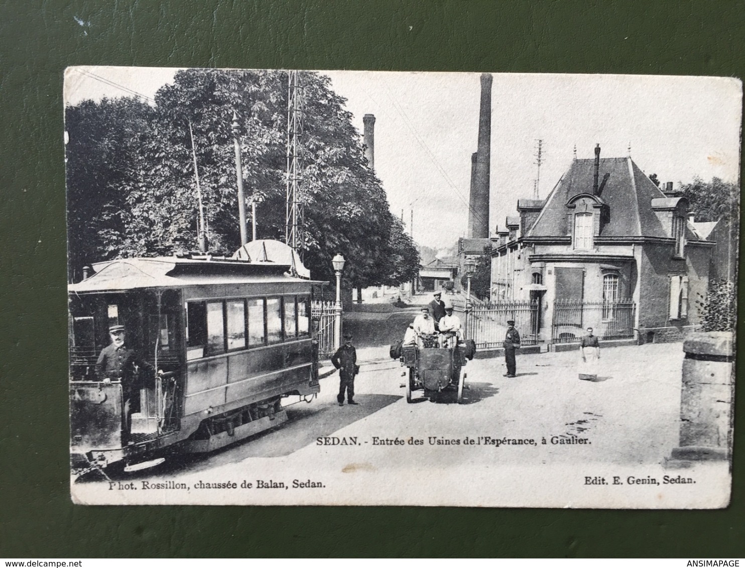 SEDAN-  Entrée Des Usines De L'Esperance, à Gaulier - Sedan