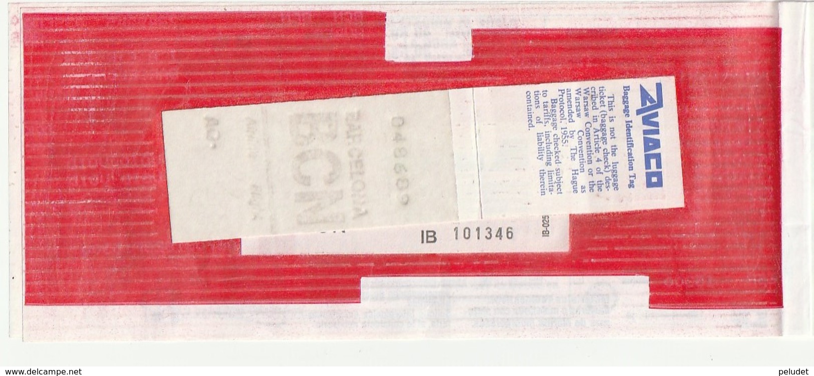 PASSENGER TICKET - BILLETE DE PASAJE / IBERIA DOMESTICO 1990 - BARCELONA MENORCA BARCELONA - Europa