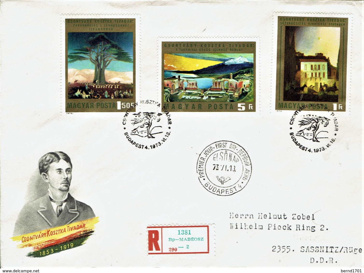 Ungarn / Hungary - Mi-Nr 2878/2884 FDC (T452) - FDC