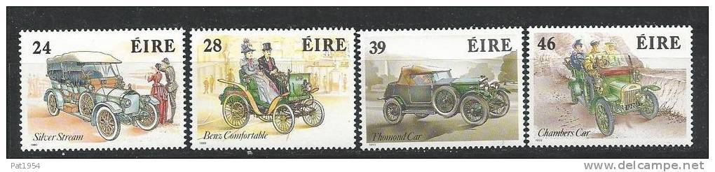 Irlande 1989 N°678/681 Neufs ** Voitures Anciennes - Neufs