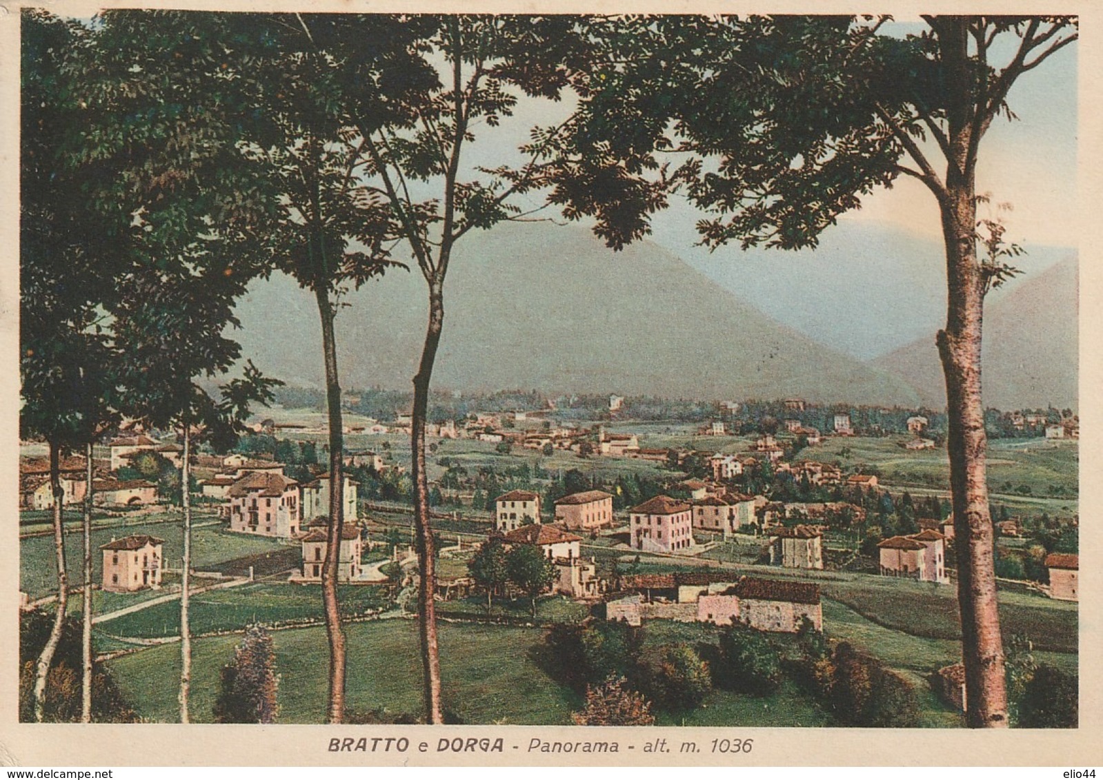 Lombardia - Bergamo - Bratto E Dorga - Panorama - Alt. M. 1036 - - Bergamo