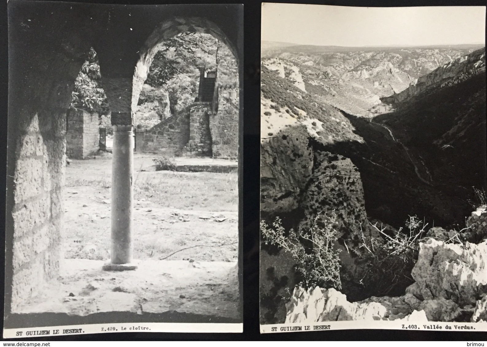 St. Guilhem -le-Desert, 5 Cartes Postales. - Autres & Non Classés