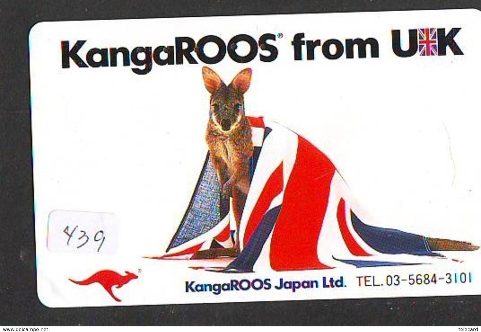 Télécarte Japon  * ANGLETERRE * ENGLAND *  (439) GREAT BRITAIN RELATED * Phonecard Japan - Cultura