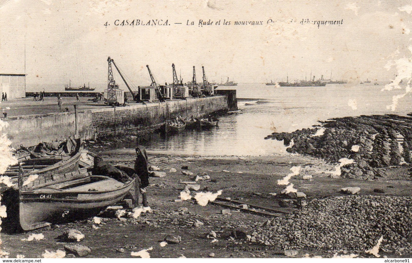 CASABLANCA - La Rade Et Les Nouveaux Quais De Débarquement - Casablanca