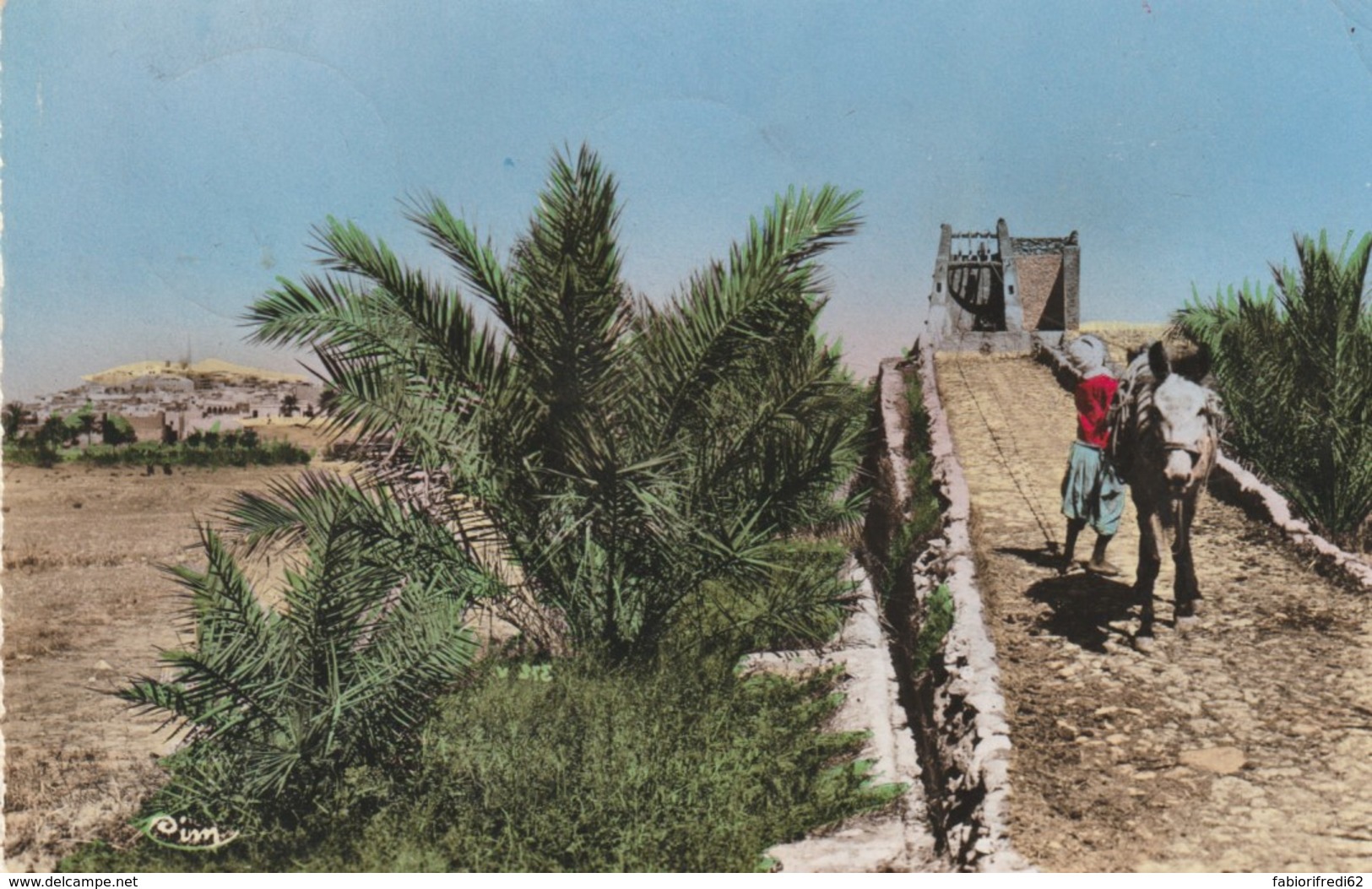 CARTOLINA 1960 HAMMAMET TUNISIA (VX84 - Tunesië (1956-...)