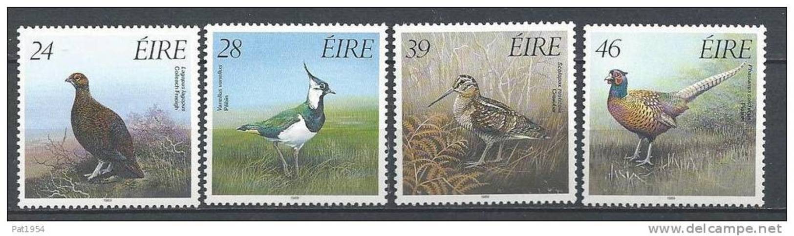 Irlande 1989 N°693/696 Neufs ** Oiseaux - Neufs