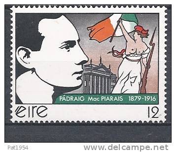 Irlande 1979 N°411 Neuf ** Centenaire De La Naissance De Patrick Pearse - Neufs