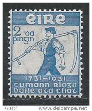 Irlande 1931 N°59 Neuf ** MNH  Société Royale De Dublin - Neufs