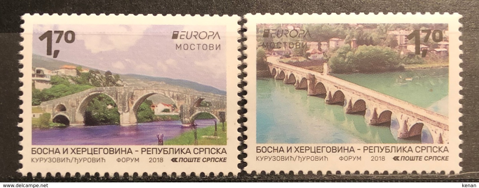 Bosnia And Hercegovina, Republic Of Srpska, 2018 , Mi: 749/50 (MNH) - 2018