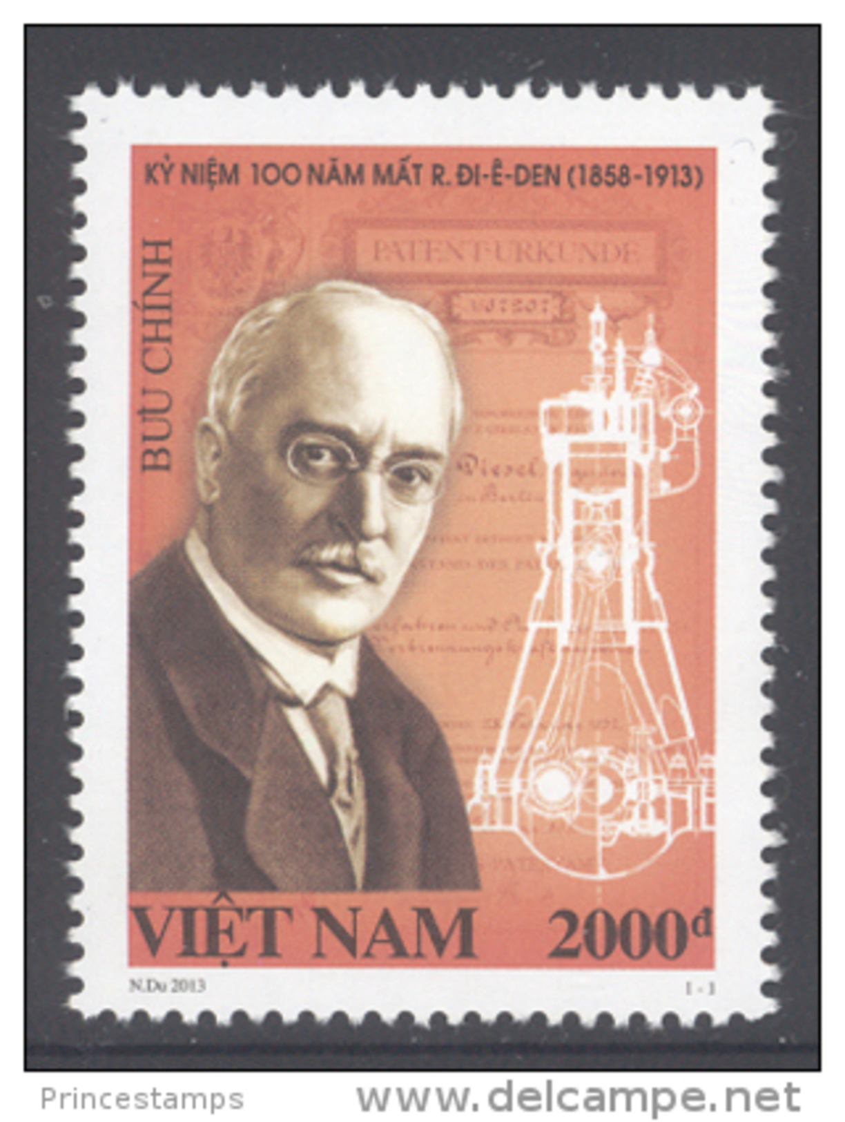 Vietnam (2013) - Set -  /   Rudolf Diesel - Vietnam