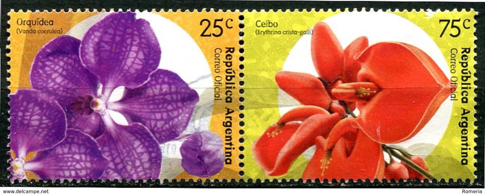 Argentine - 2000 - Les Timbres Du BF Yt 72 - Bangkok 2000 - Exposition Philatélique - Obl. - Blocs-feuillets