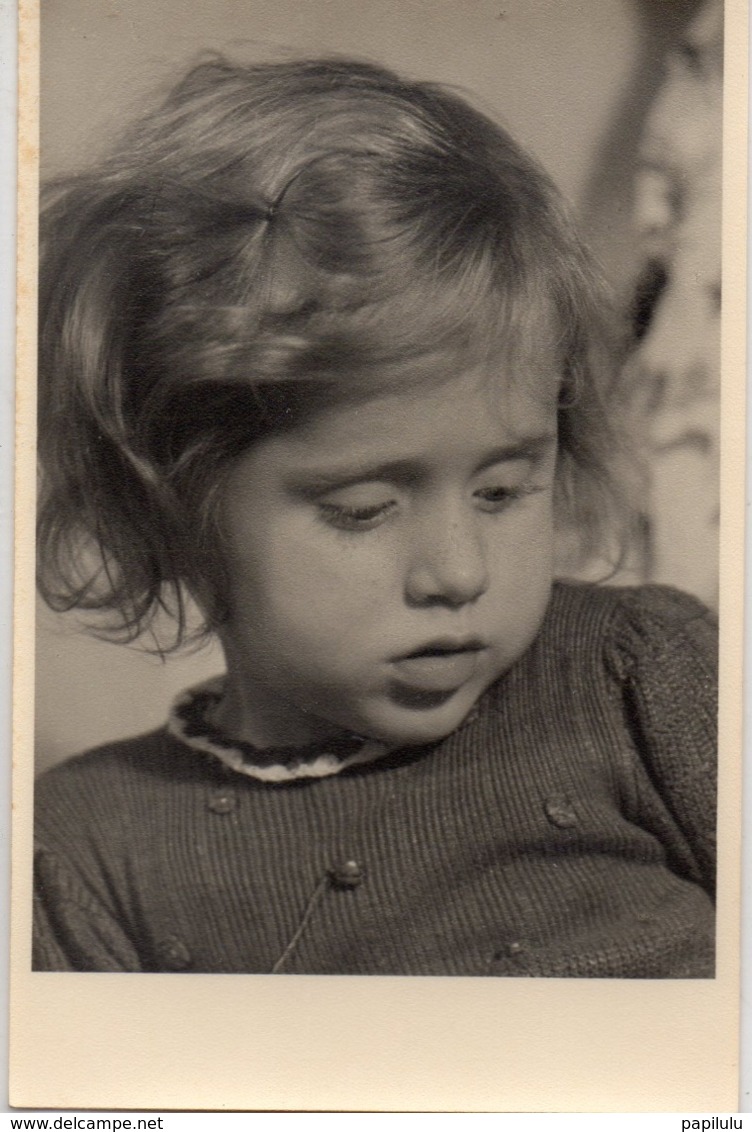 ENFANTS 880 : Carte Photo Portrait D'une Fillette - Autres & Non Classés