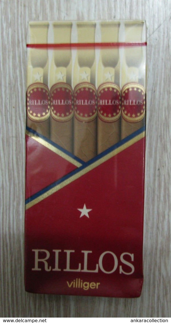 AC -  RILLOS CIGARS TOBACCO UNOPENED BOX FOR COLLECTION - Other & Unclassified