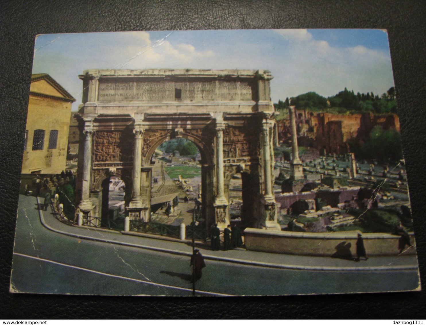 Italy Unused Postcard Clean Roma ( Rome ) Arch Of Septimius Severus ( Rome ) - Other Monuments & Buildings