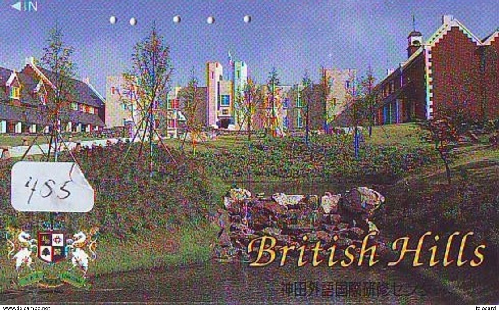 Télécarte Japon * ANGLETERRE * ENGLAND *  (455) GREAT BRITAIN RELATED * Phonecard Japan - Cultura