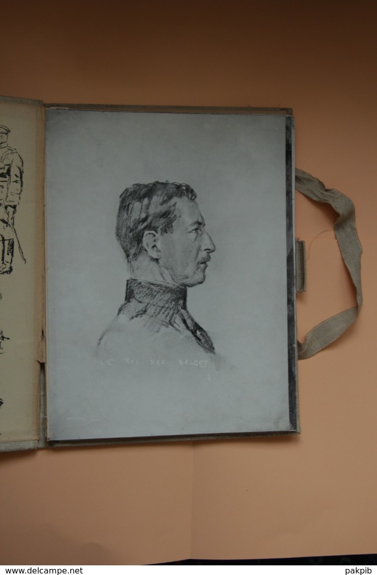 LUCIEN JONAS RECUEIL DE CROQUIS DE GUERRE WW1 RARE - 1914-18