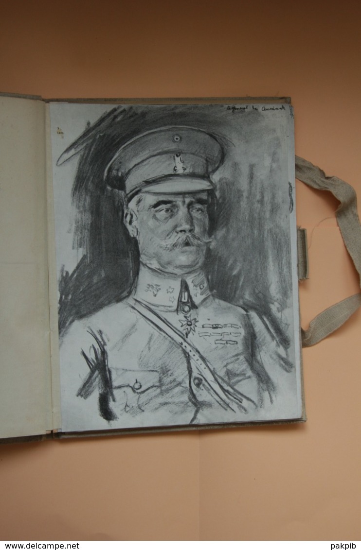 LUCIEN JONAS RECUEIL DE CROQUIS DE GUERRE WW1 RARE - 1914-18