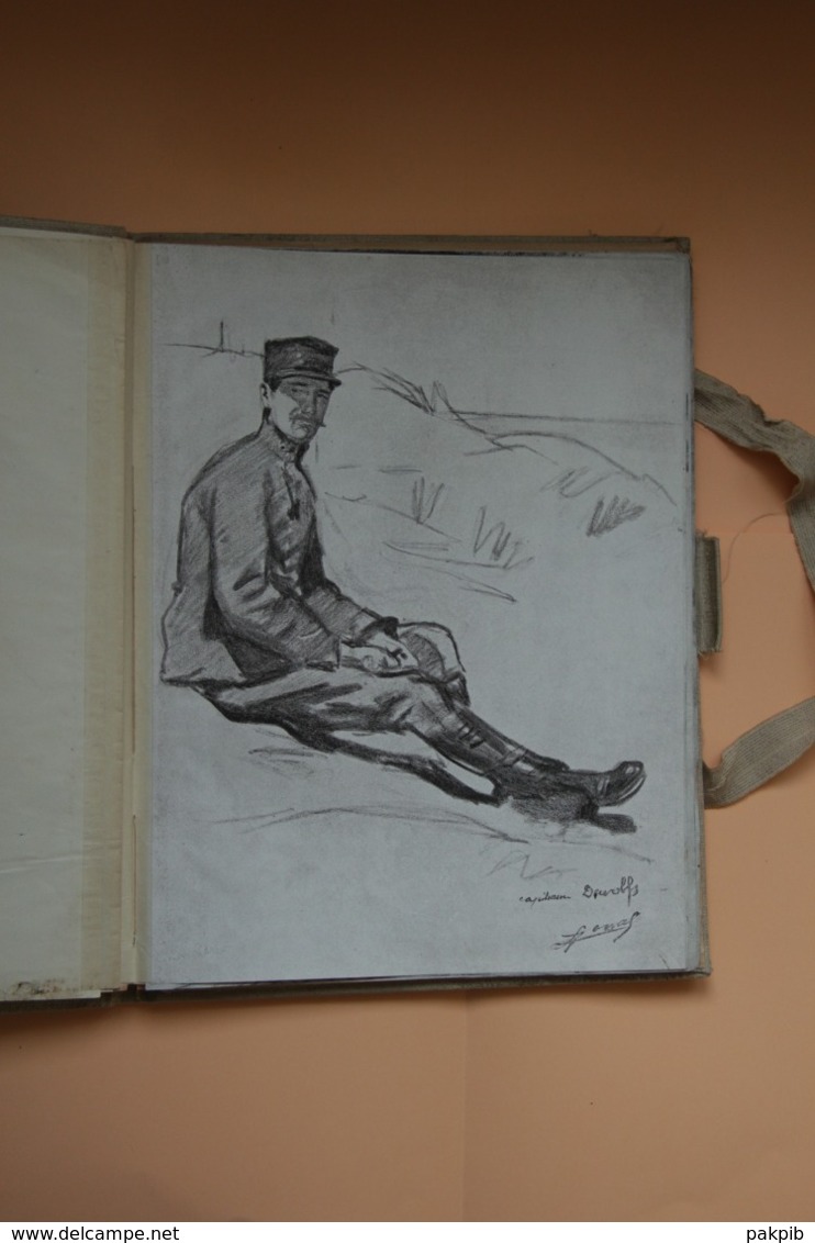 LUCIEN JONAS RECUEIL DE CROQUIS DE GUERRE WW1 RARE