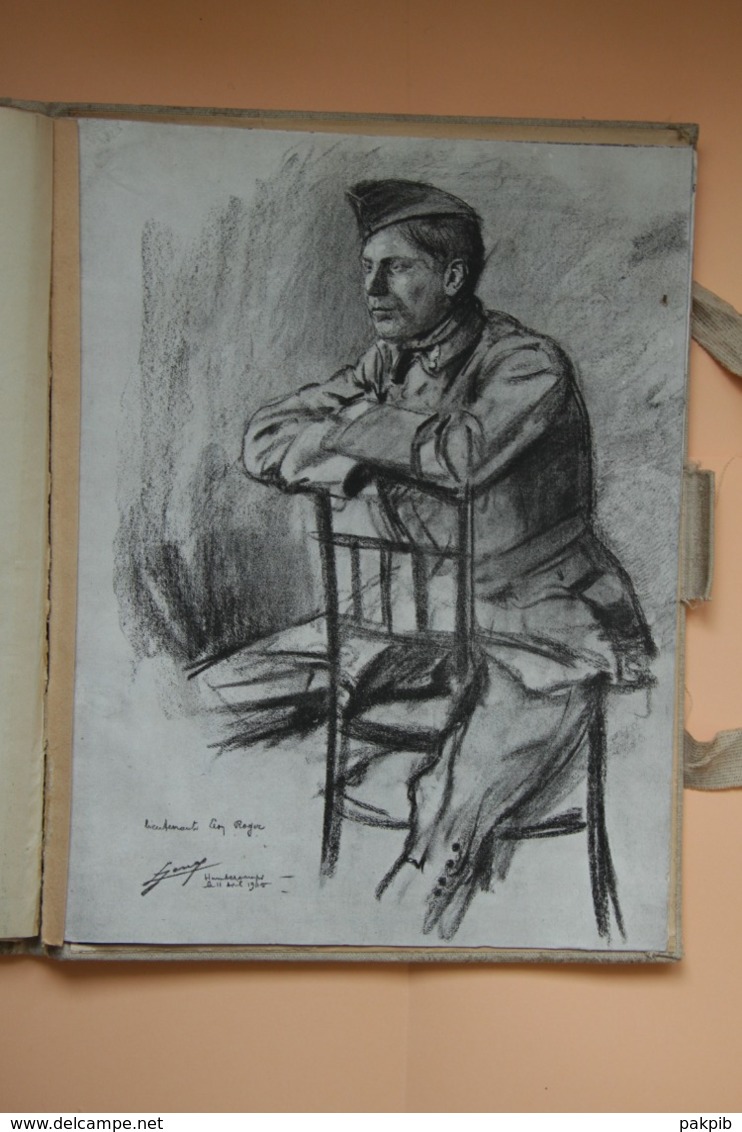 LUCIEN JONAS RECUEIL DE CROQUIS DE GUERRE WW1 RARE