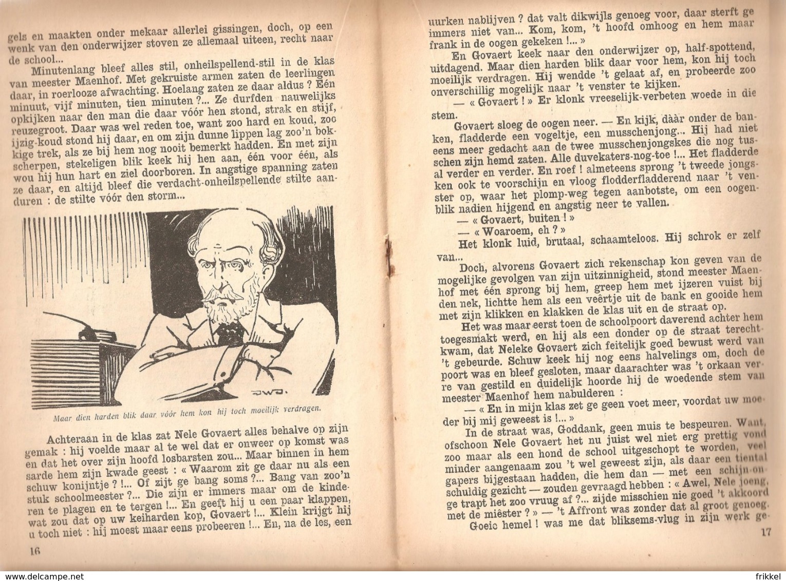 Vlaamsche Filmkens 339 De Kleine Vogelroover H. De Backer 1937 GROOT FORMAAT: 16x23,5cm Averbode's Jeugbibliotheek - Vecchi