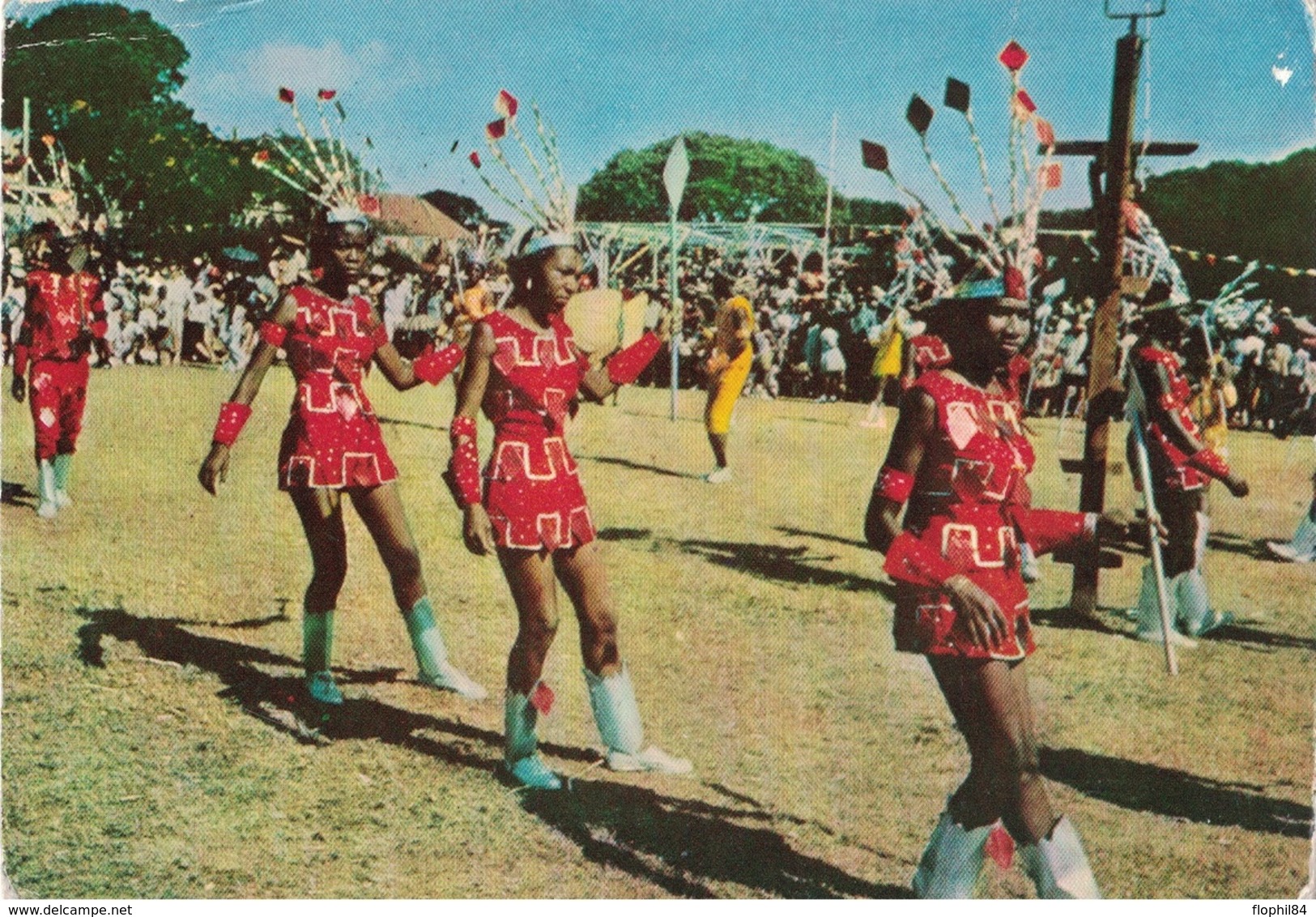 ANTIGUA  - IONYL- CROISIERE IONYL AUX PETITES ANTILLES - 1966 - ESCALE A ANTIGUA. - Antigua Et Barbuda (1981-...)