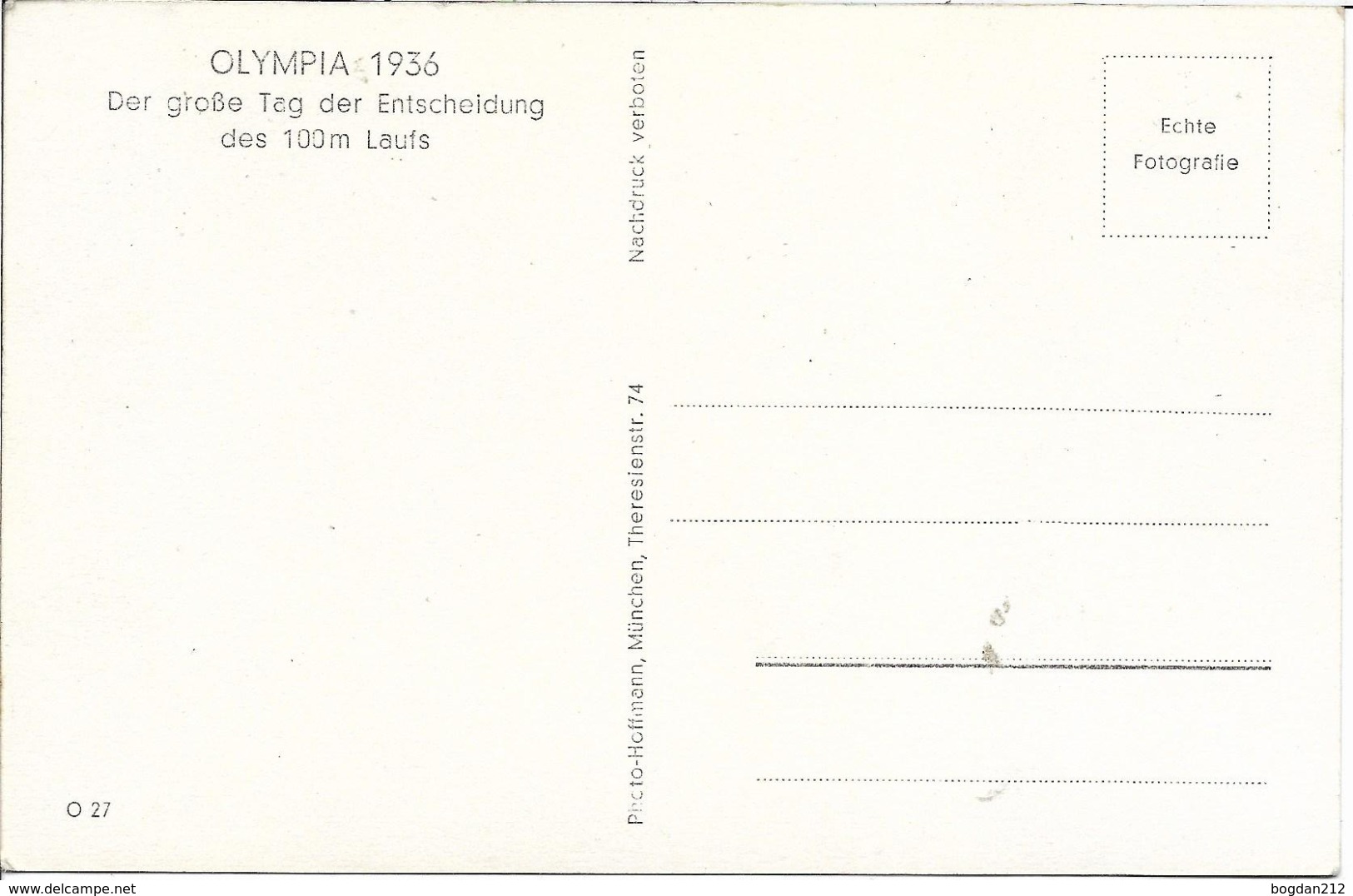 1936 - A.HITLER, Gute Zustand, 2 Scan - Guerre 1939-45